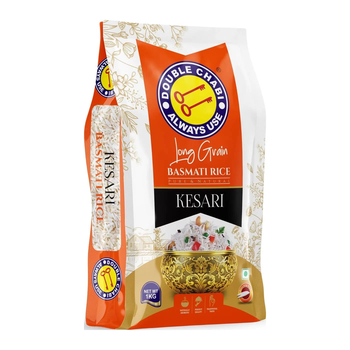 Double Chabi Kesari Long Grain Basmati Rice